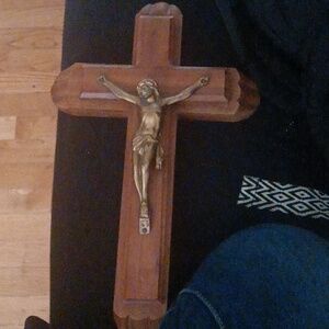 Jesus on a cross